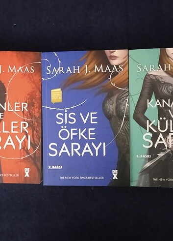 Dikenler ve güller sarayi ilk üc kitap