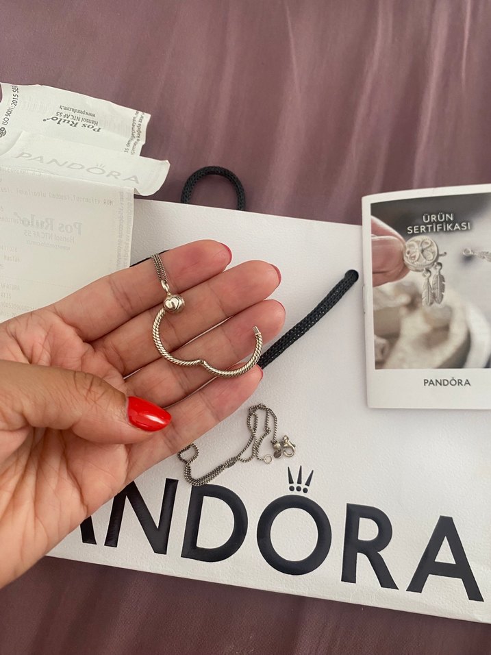 Pandora Midi Boy Kolye - Görsel 2
