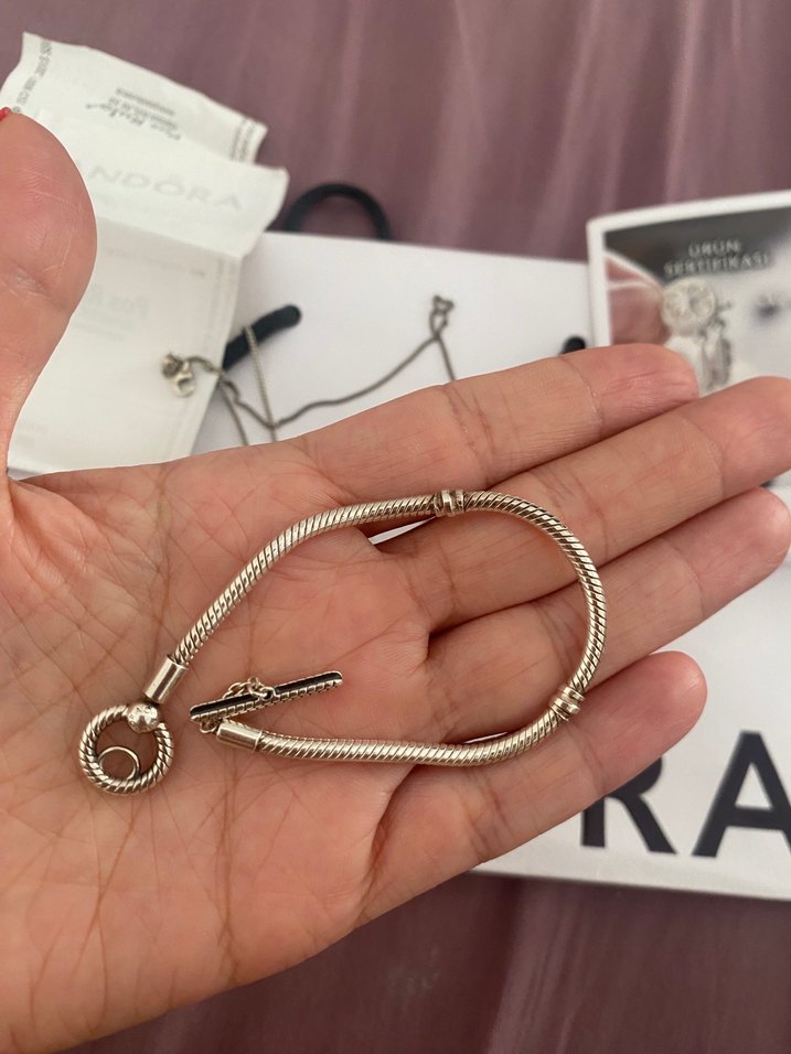 Yılan Desenli Zincir Kadın El Zinciri - Görsel 3