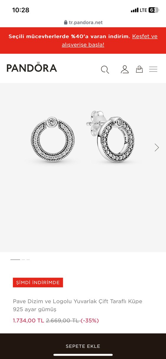 Pandora Zincir Detaylı Takım - Görsel 2