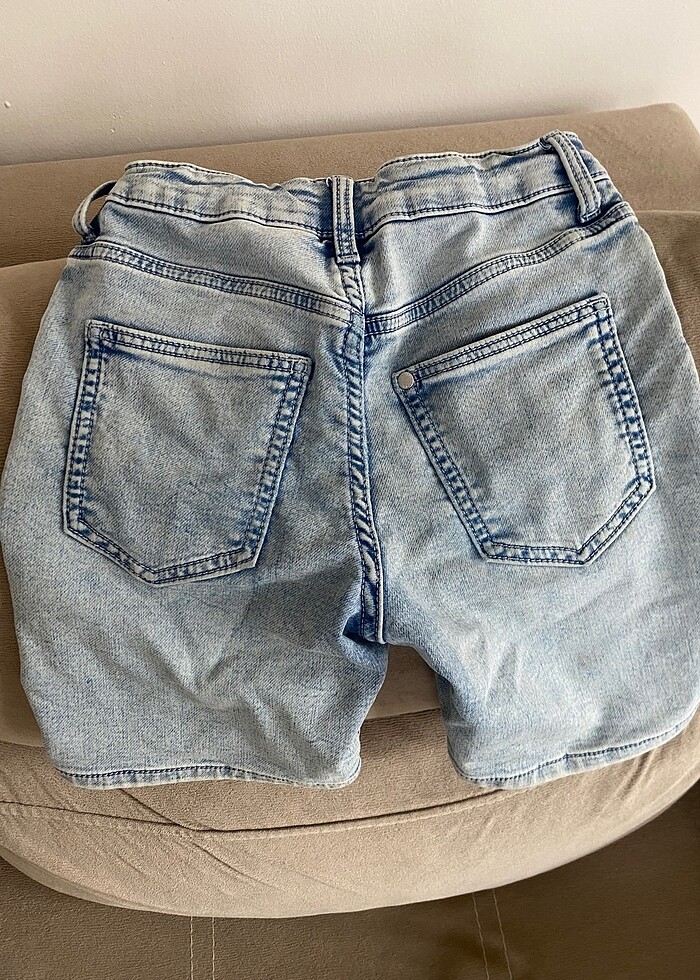 Denim şort - Görsel 2