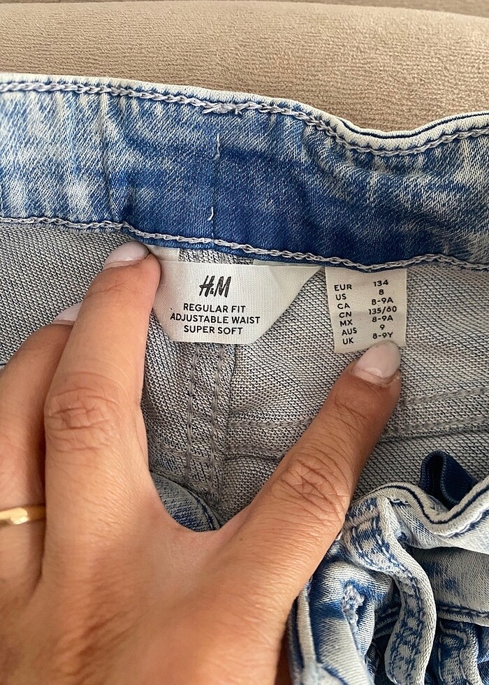 Denim şort - Görsel 4