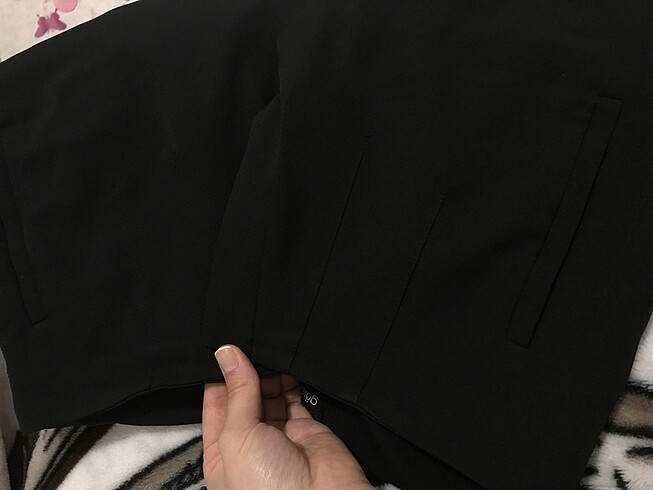 Diğer Siyah kumaş pantolon