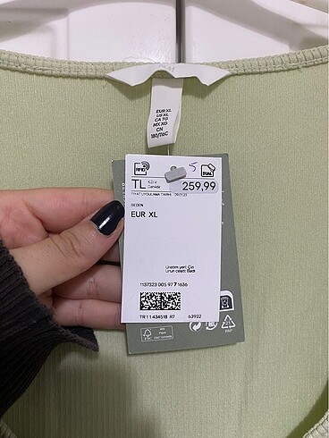 xl Beden H&M BLUZ
