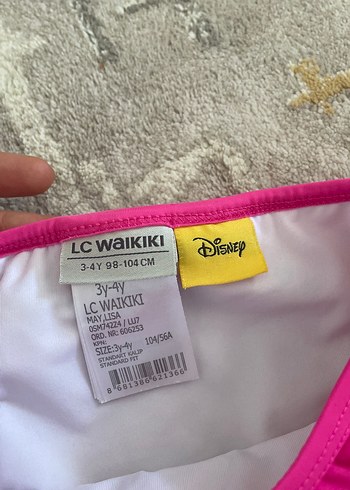 4 Yaş Beden Kız Çocuk Puanlı Minnie Bikini