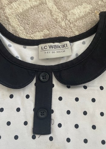 LC Waikiki Kız Çocuk Puantiyeli Kolsuz Pamuklu Bluz