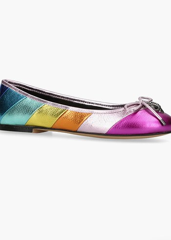 40,5 Beden çeşitli Renk Kurt Geiger Pastel Renkli Piliseli Babet