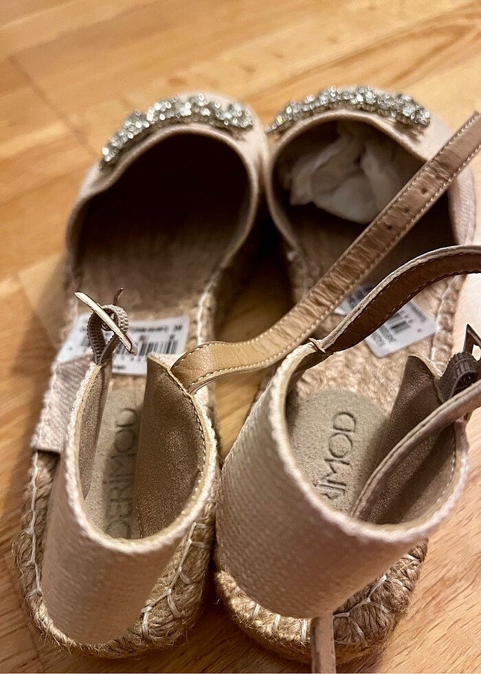 Derimod espadril taşlı - Görsel 4