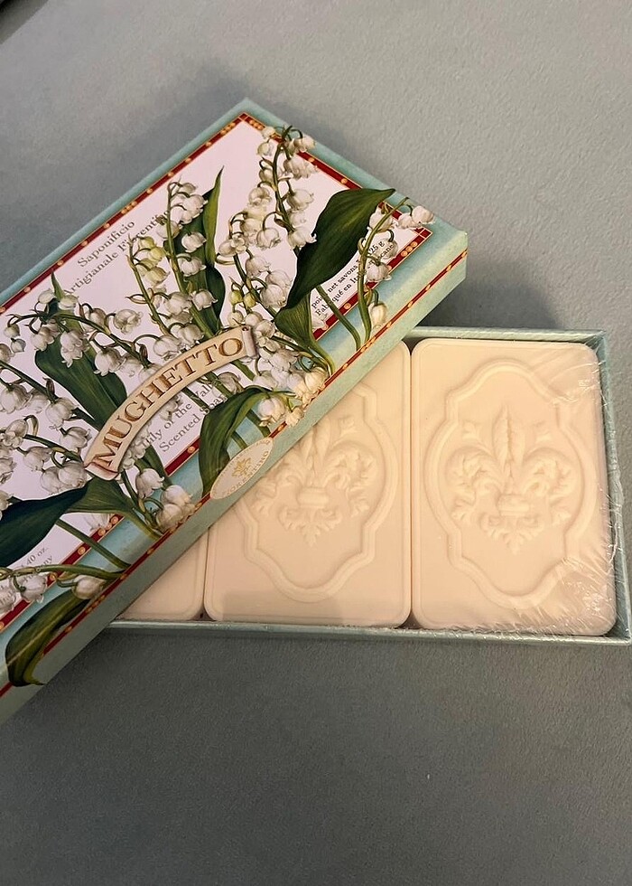 Yurtdışından üçlü şahane Yasemin kokulu sabun - Görsel 2