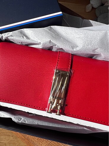 Tommy Hilfiger Tommy Hilfiger kırmızı cüzdan