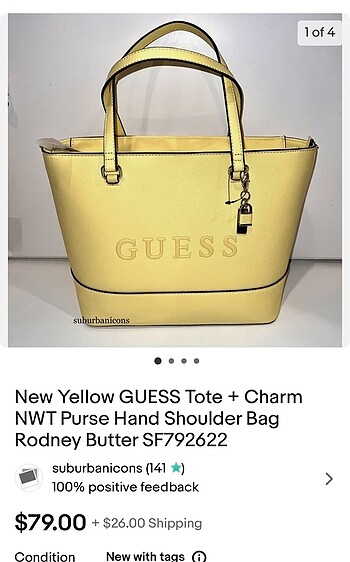 Guess Guess yurtdışından çanta