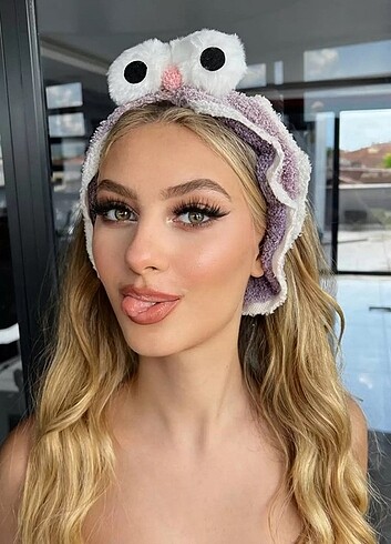 Diğer Baykuş figürlü peluş saç bandı