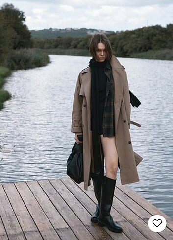 Suud Collection Suud Collection Trençkot açık kahve