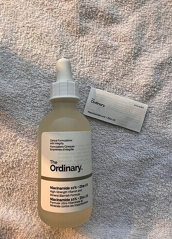  Beden The ordinary Niacinamide 10%+1%Zinc 
