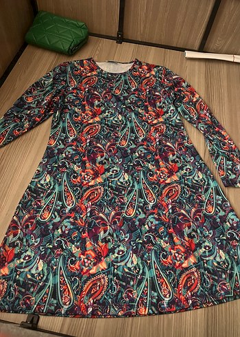 Renkli Bohem Uzun bayan haşema - Görsel 4