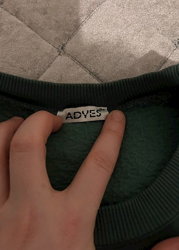 Kadın Yeşil Baskılı Sweatshirt - Görsel 5