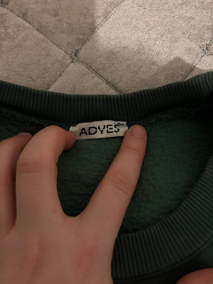 Kadın Yeşil Baskılı Sweatshirt - Görsel 5