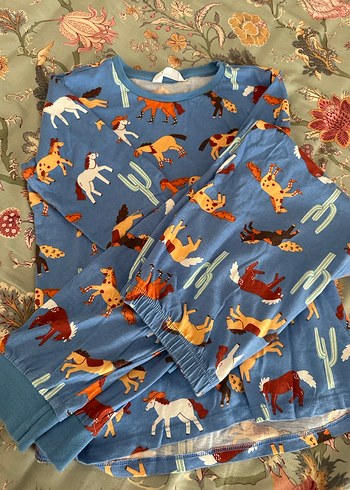 Penti Erkek Çocuk Baskılı Uzun Kollu Pijama Takımı