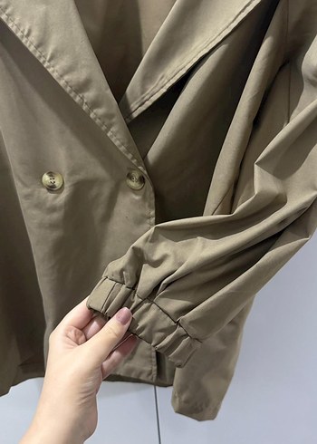 Kısa Trençkot - Görsel 5