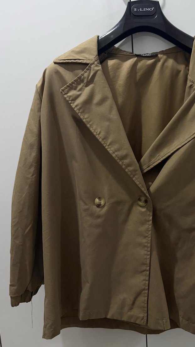 Kısa Trençkot - Görsel 2