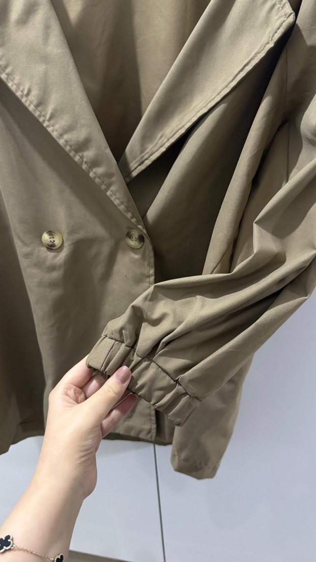 Kısa Trençkot - Görsel 5