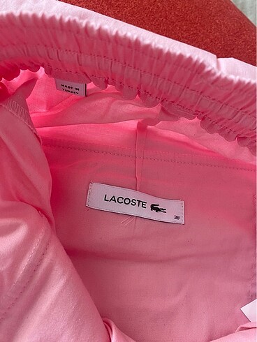 38 Beden Lacoste wide leg pantolon