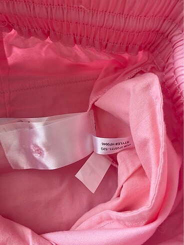 38 Beden pembe Renk Lacoste wide leg pantolon
