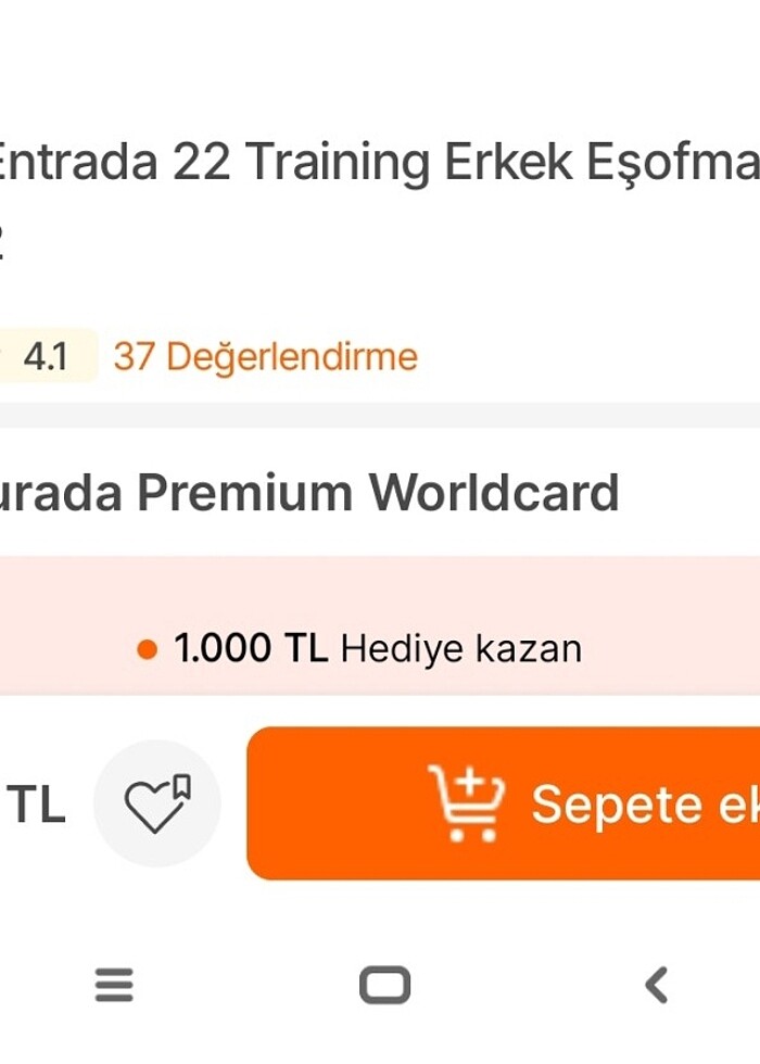 Adidas erkek eşofman altı  - Görsel 2