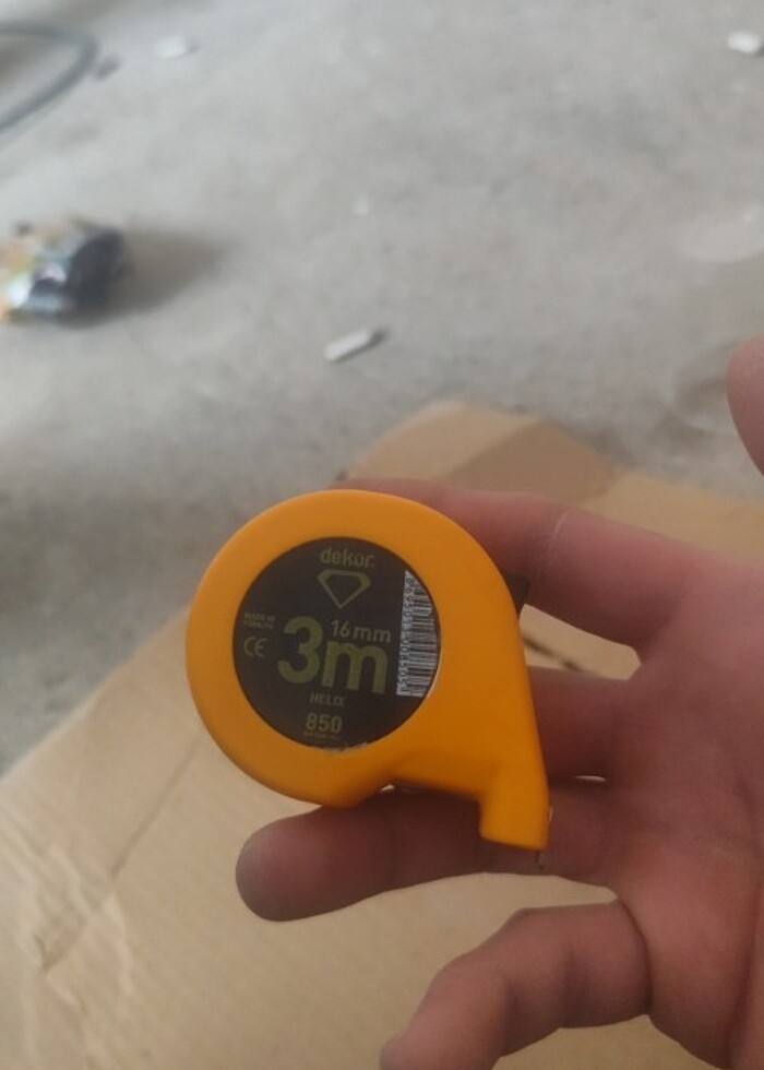 Dekor şerit metre 3 metre 1o lu paket  - Görsel 2