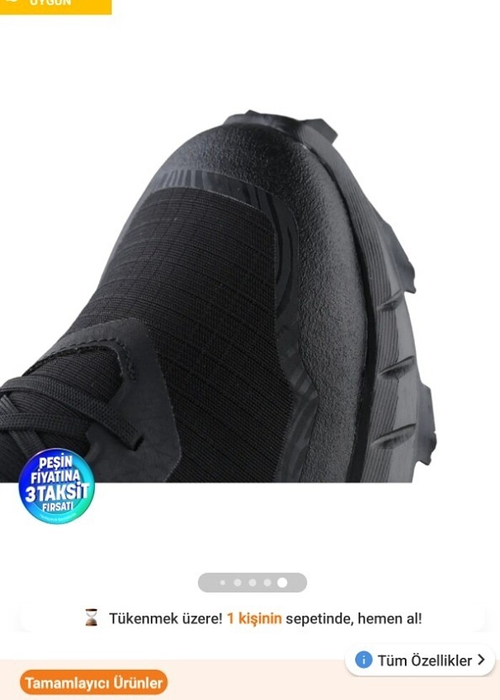 Salamon alpacross 45 no erkek ayakkabı  - Görsel 5