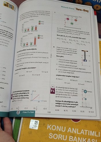Beden Tonguç 0dan 9a 9. Sınıf Fizik Konu Anlatımlı Soru Bankası