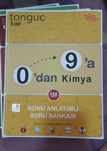 Tonguç 0dan 9a 9. Sınıf Kimya Konu Anlatımlı Soru Bankası