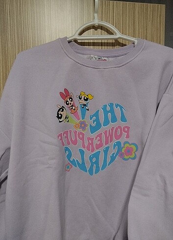 Powerpuff girls 3 iplik sweatshirt