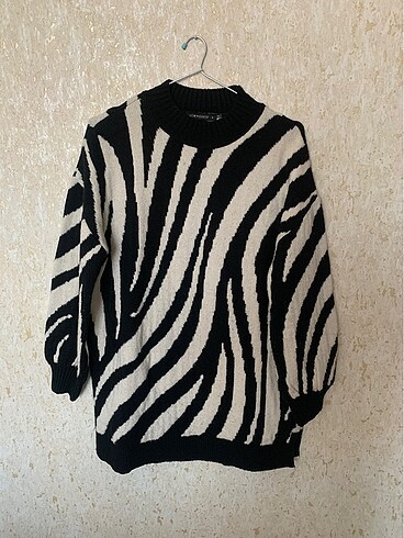 Zebra desen kazak