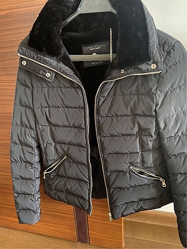Zara içi kürklü mont