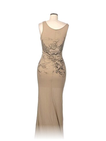 m Beden Vintage Love Uzun Elbise %70 İndirimli.