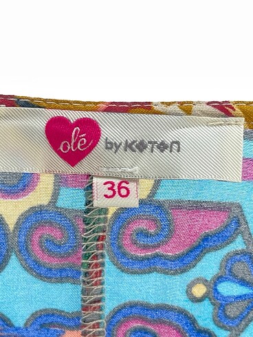 36 Beden çeşitli Renk Koton Uzun Elbise %70 İndirimli.