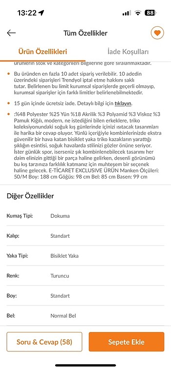 Diğer Kığılı bisiklet yaka slim fit yünlü desenli triko kazak