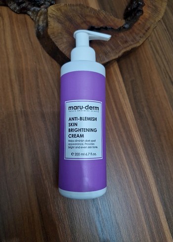 Maru Derm Anti-Blemish Aydınlatıcı Krem 200 ml - Görsel 3