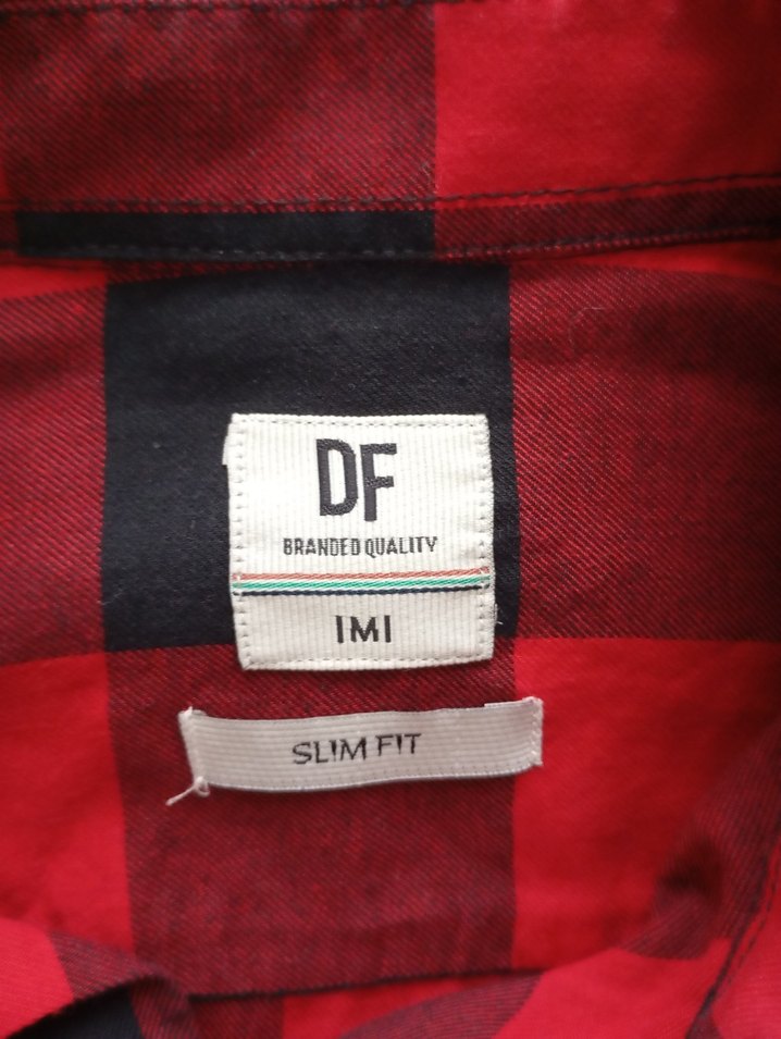 Kırmızı Kareli Erkek Gömlek - Görsel 3