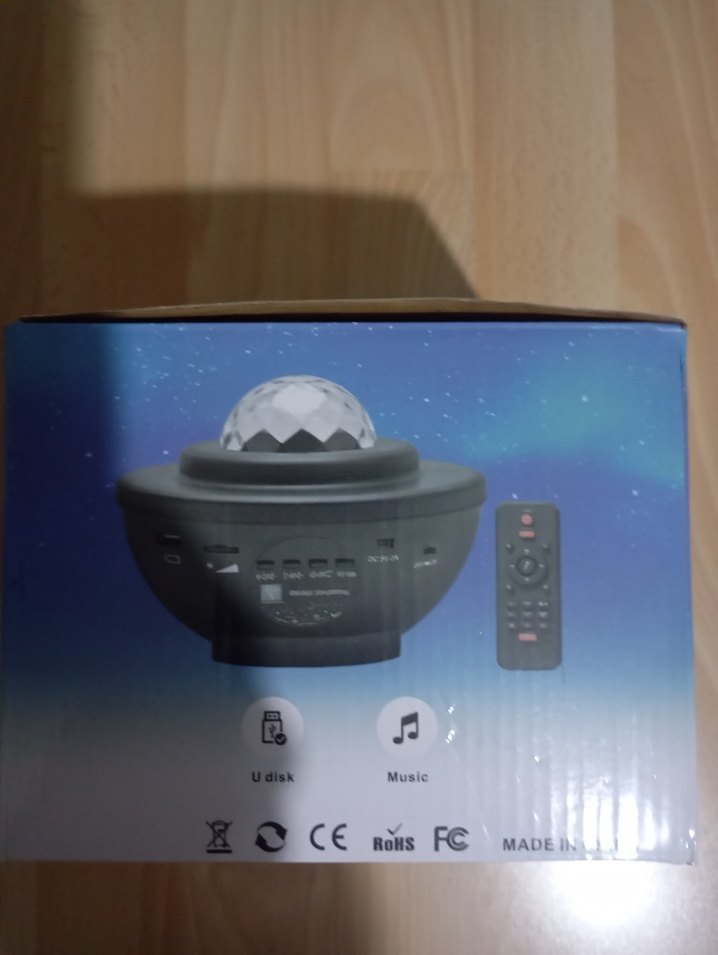 ZENON Siyah Projektör geçe lambası - Görsel 4