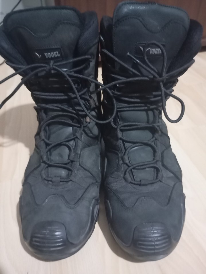 Siyah Kamuflaj Vogel Erkek Uzun bot - Görsel 5