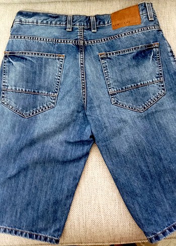 LC Waikiki Mavi Erkek Denim Midi Şort