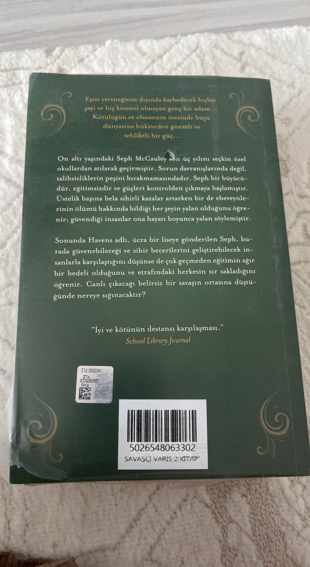 Savaşçı Varis Kitabı
Büyücü varis kitabı
İkis birlikte - Görsel 3