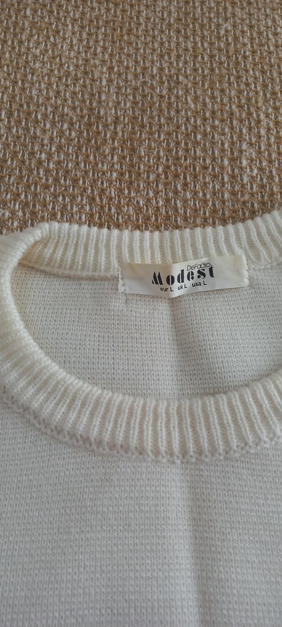 DEFACTO SIFIR TUNİK kazak - Görsel 3