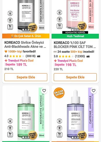 Beden Renk Koreaco
