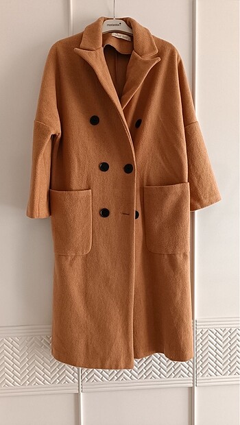 Oversize Kaşe Kaban
