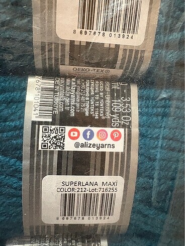  Beden Alize superlana