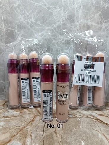 Maybelline Eraser Göz Altı Kapatıcı No:01