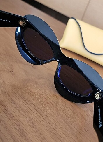  Beden siyah Renk LOEWE CATEYE DOUBLE FRAME .ORIJINAL